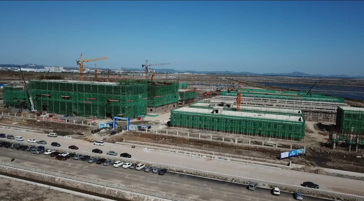 錦州濱海新區化工園B區建設快馬加鞭