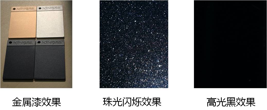 圖7 金發科技免噴涂材料效果圖