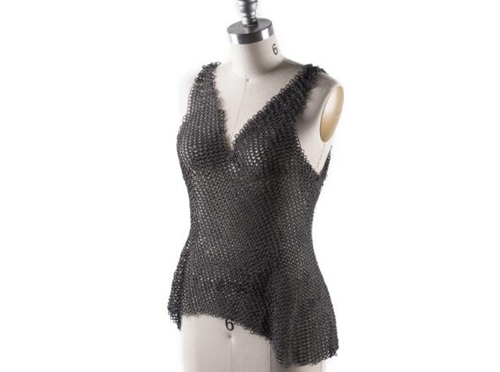 NS展現新款3D打印服裝：由超1萬個尼龍單元組成